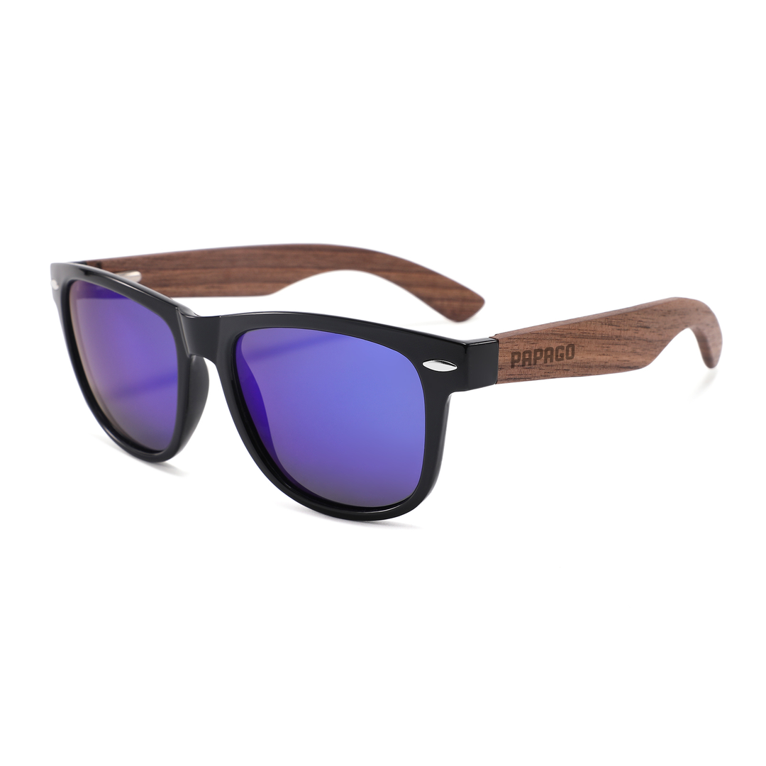 Violet Magnolias Handmade wooden sunglasses