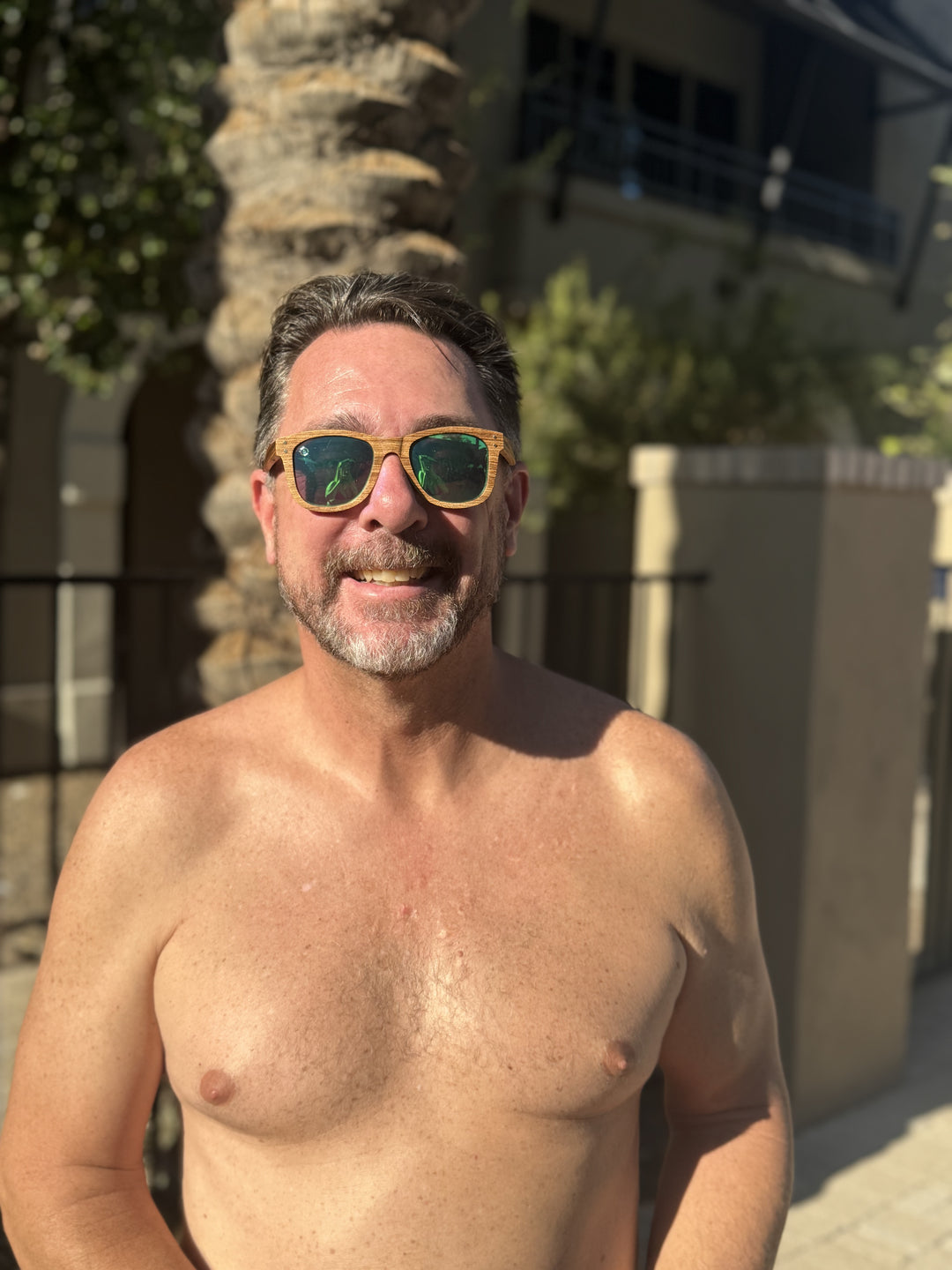 Emerald Dunes Handmade wooden sunglasses