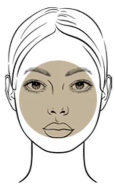 round face person
