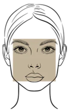square face person