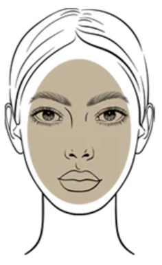 oval face person