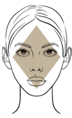 diamond face person