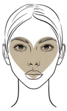 heart face person