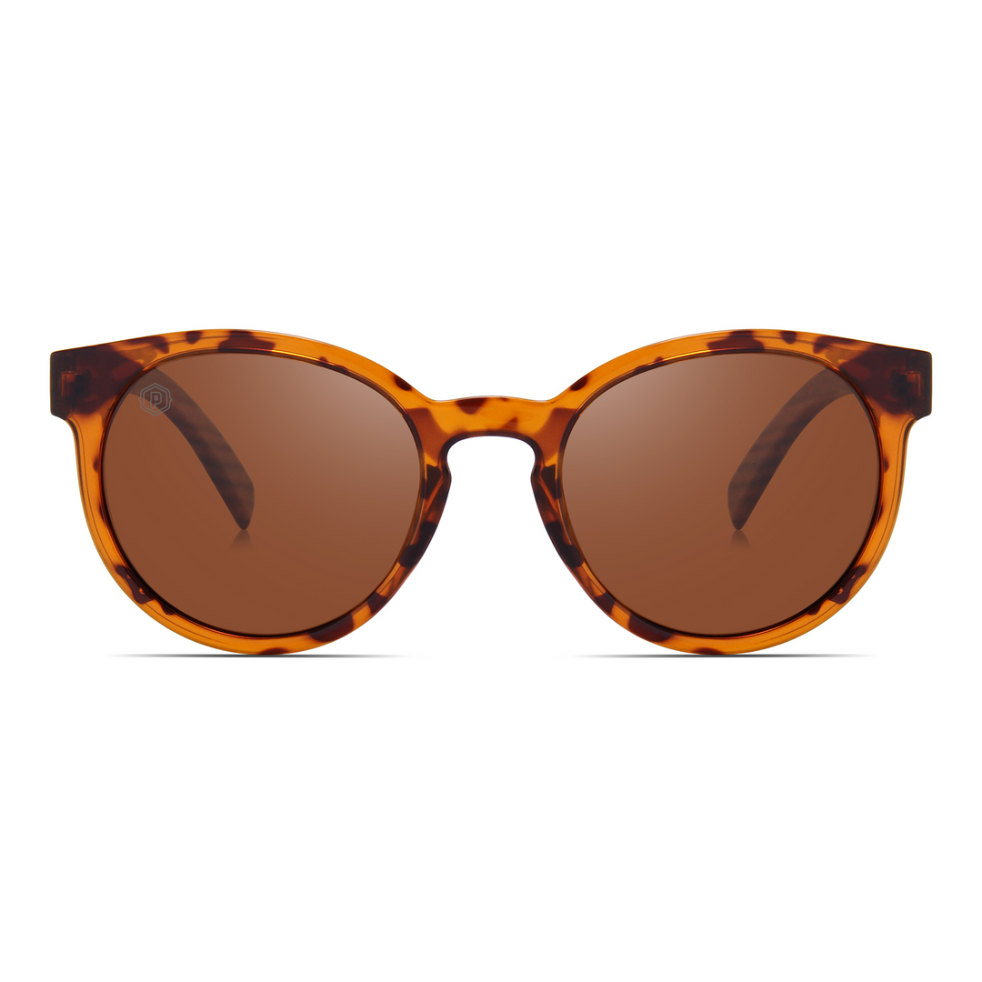 Tortoise Lidos Handmade wooden sunglasses