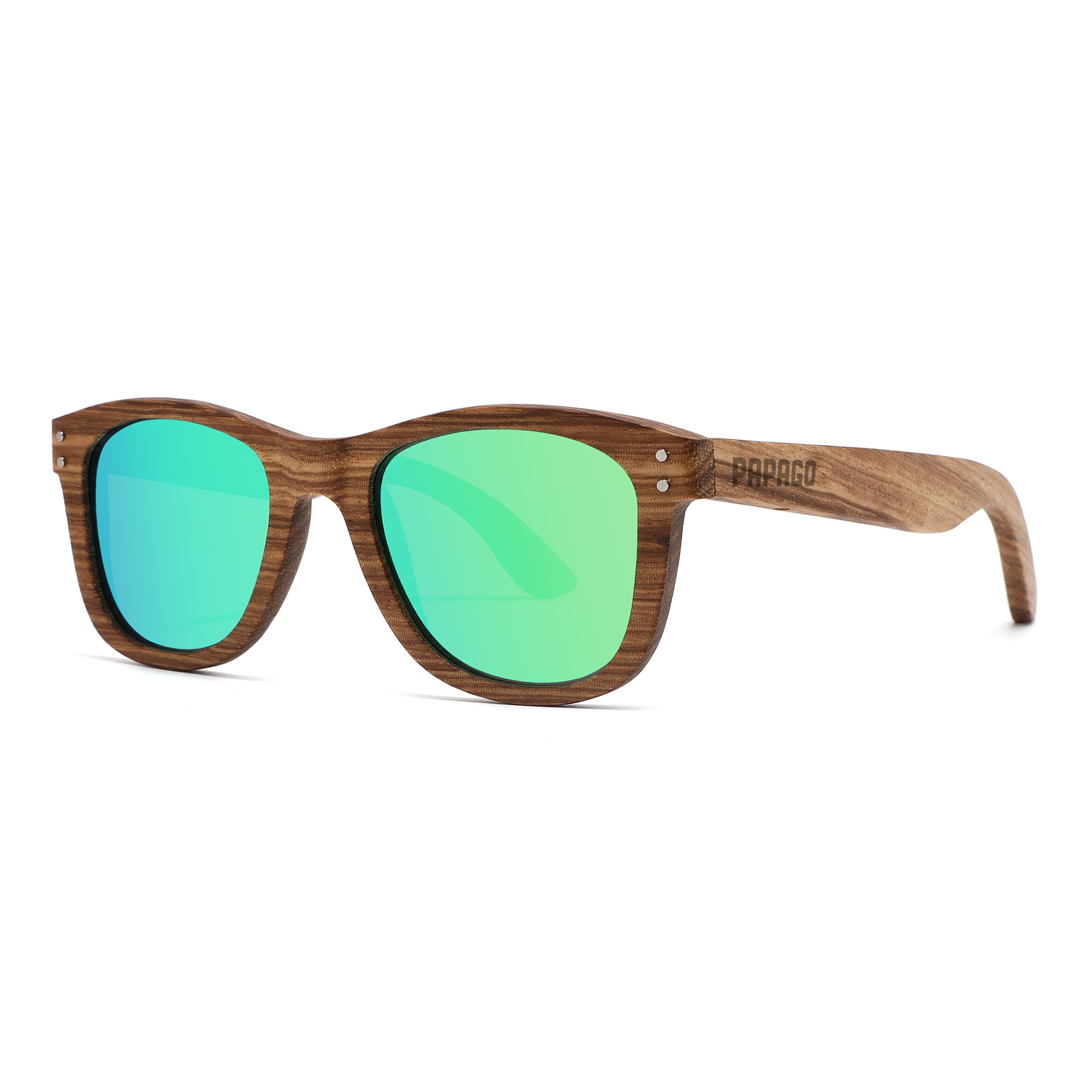 Emerald Dunes Handmade wooden sunglasses