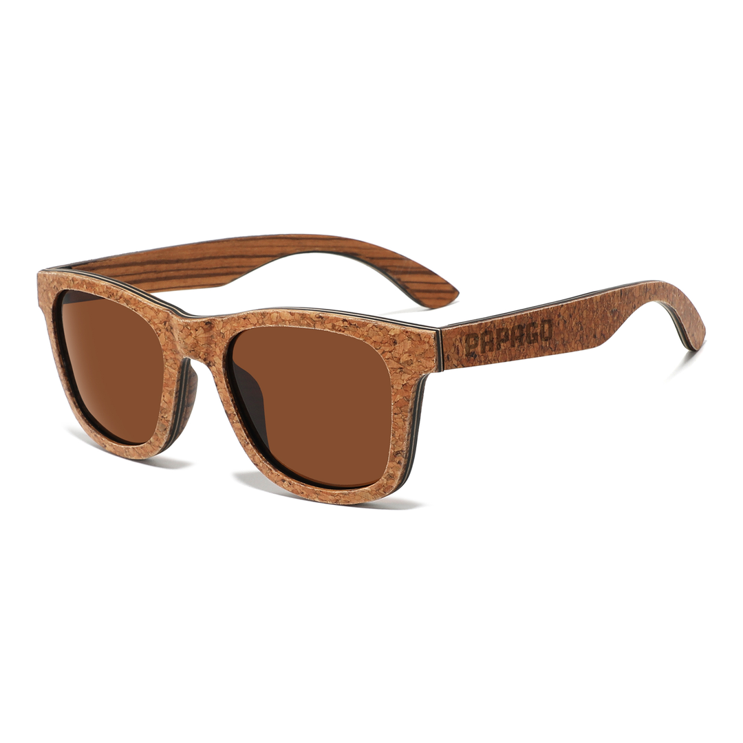 Kork Balboas Handmade wooden sunglasses