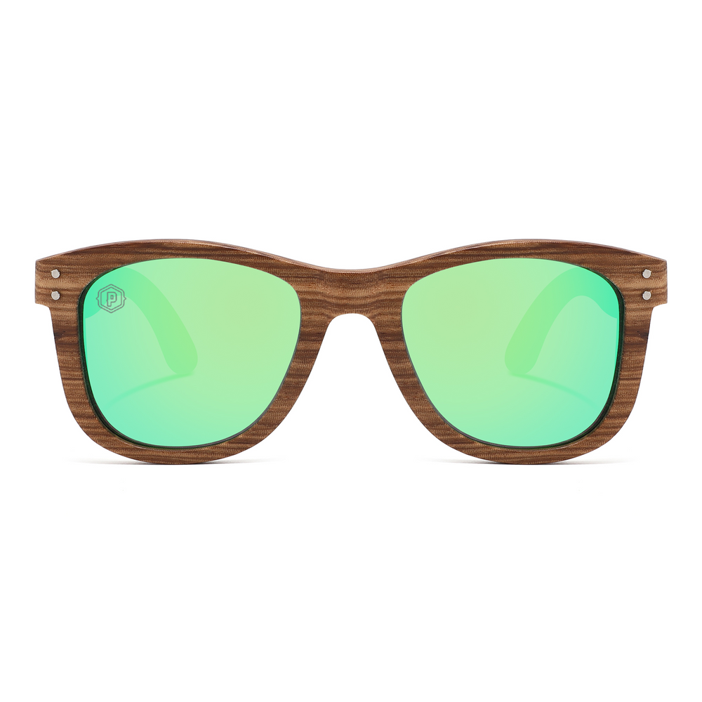 Emerald Dunes Handmade wooden sunglasses