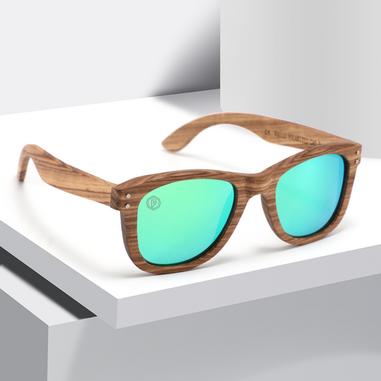 Emerald Dunes Handmade wooden sunglasses