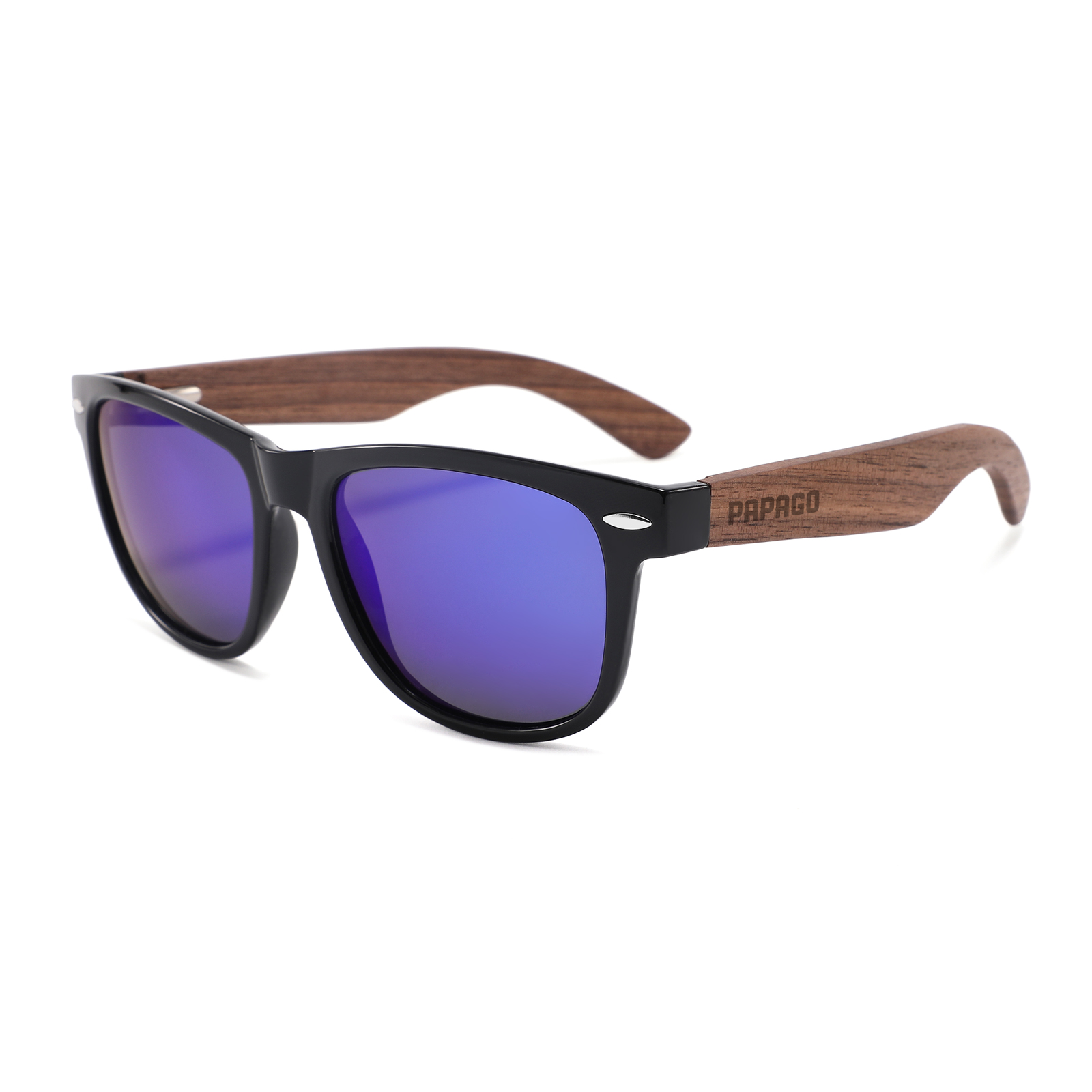 Violet Magnolias Handmade wooden sunglasses