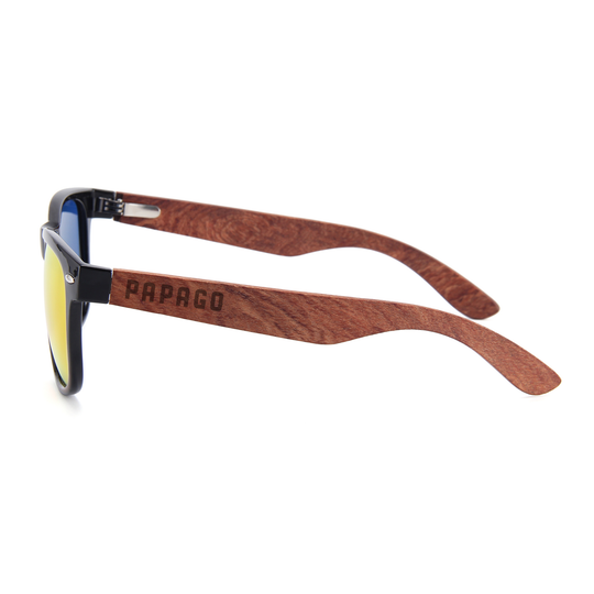 Sunset Magnolias Handmade wooden sunglasses