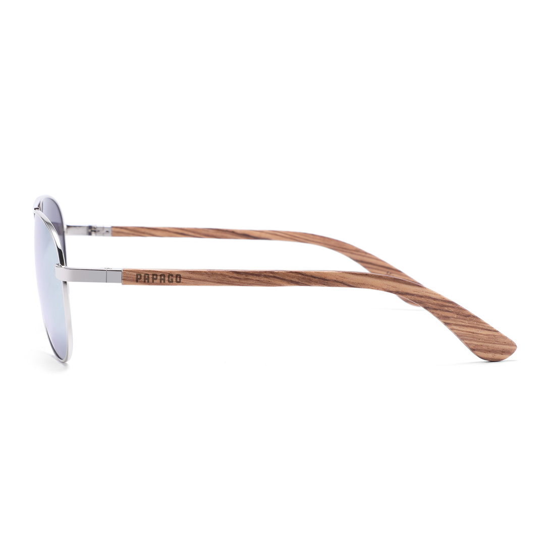 Seafoam Palomas Handmade wooden sunglasses