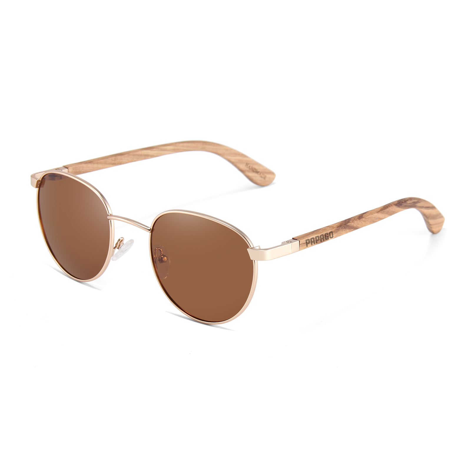 Gold Onofres Handmade wooden sunglasses