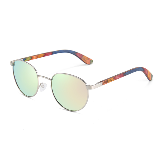 Peacock Onofres Handmade wooden sunglasses