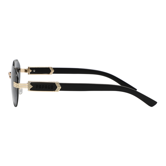 Midnight Agassiz Handmade wooden sunglasses
