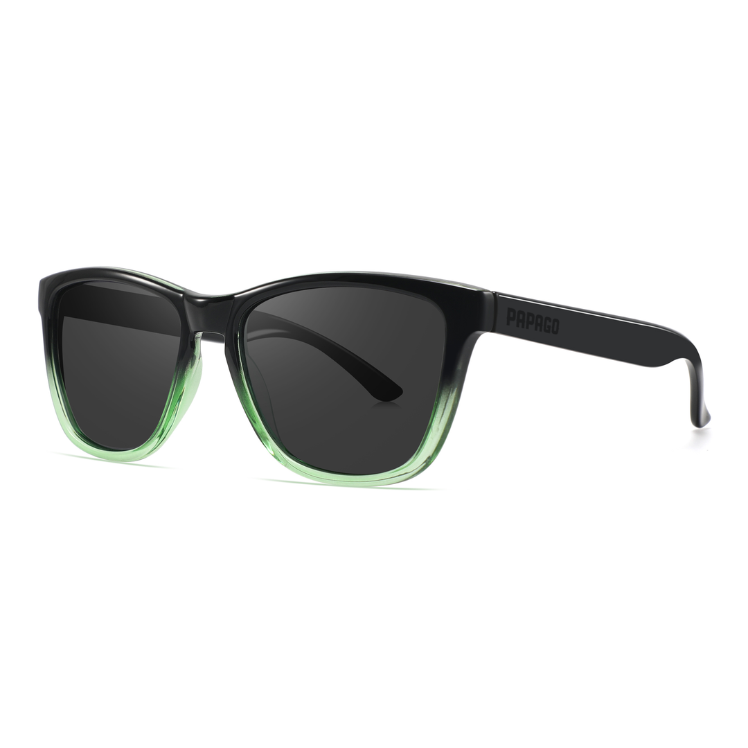 Green Fade X Handmade wooden sunglasses