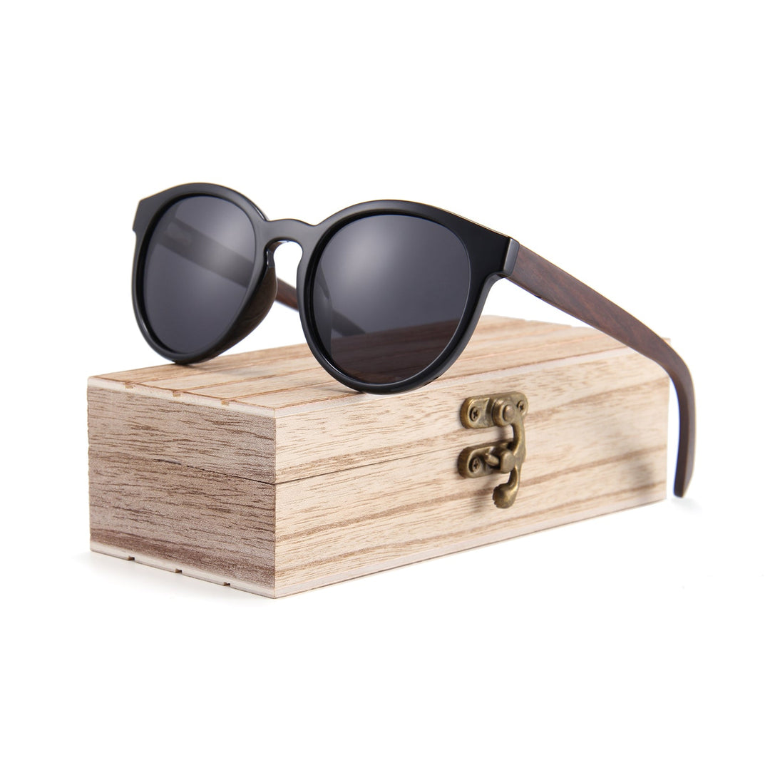 Midnight Lidos Handmade wooden sunglasses