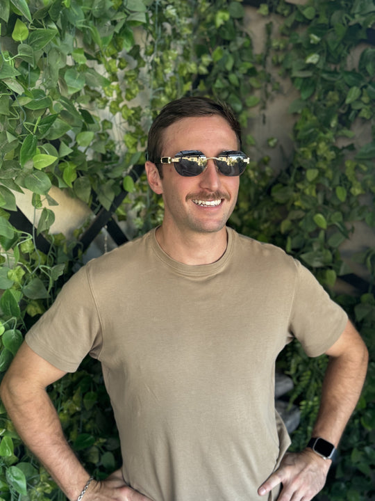 Midnight Agassiz premium wooden sunglasses with uv400 premium lenses