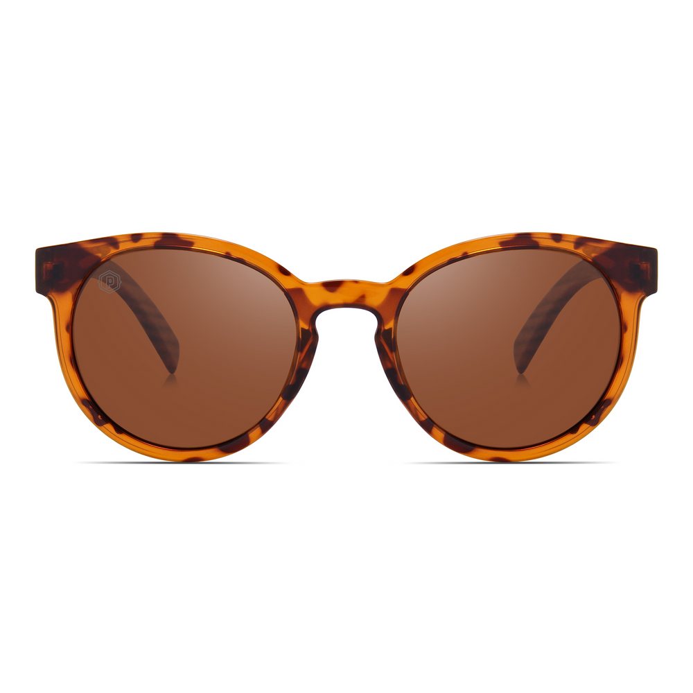 Tortoise Lidos Handmade wooden sunglasses