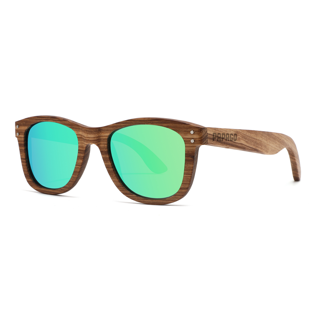 Emerald Dunes Handmade wooden sunglasses