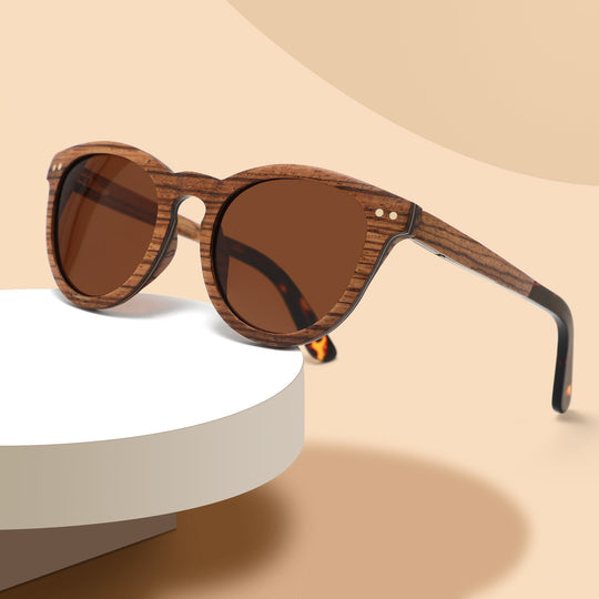 Caramel Sonoras Handmade wooden sunglasses