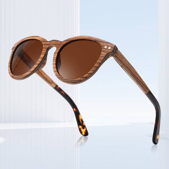Caramel Sonoras Handmade wooden sunglasses