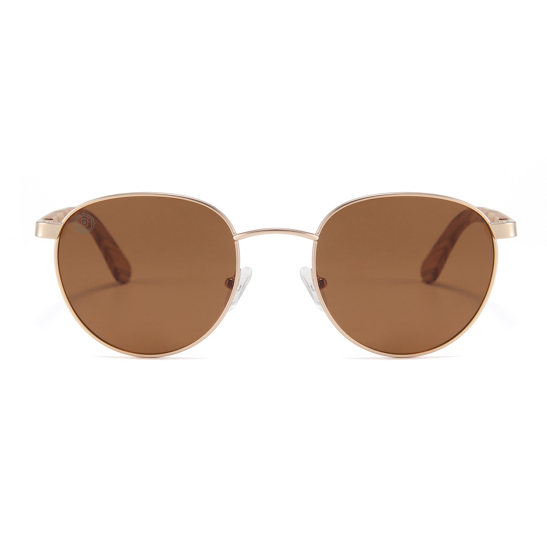 Gold Onofres Handmade wooden sunglasses