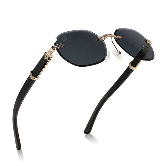 Midnight Agassiz Handmade wooden sunglasses