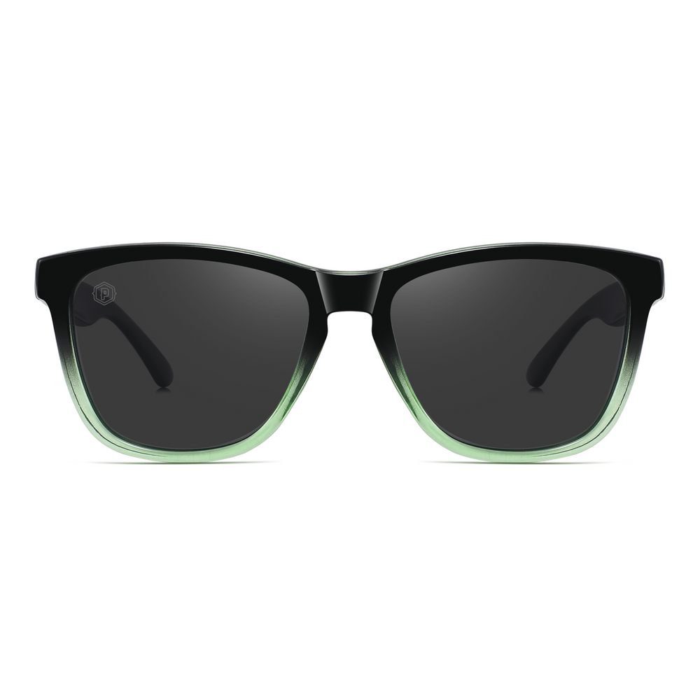 Green Fade X Handmade wooden sunglasses
