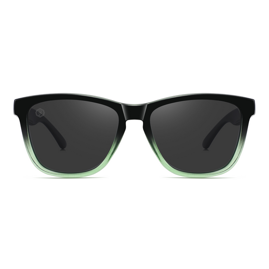 Green Fade X Handmade wooden sunglasses