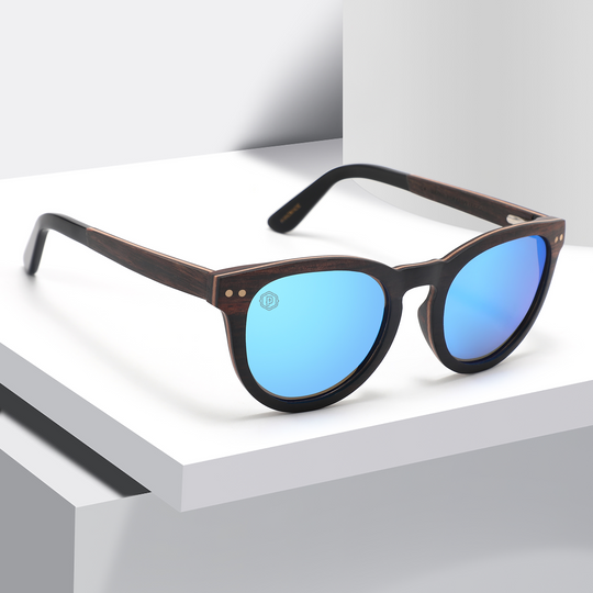 Sapphire Sonoras Handmade wooden sunglasses